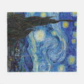Starry Night, Vincent van Gogh Fleecedecke (Vorderseite (Horizontal))