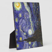 Starry Night, Vincent Van Gogh. Fotoplatte (Seite)