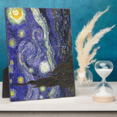 Starry Night, Vincent Van Gogh. Fotoplatte (Seite)