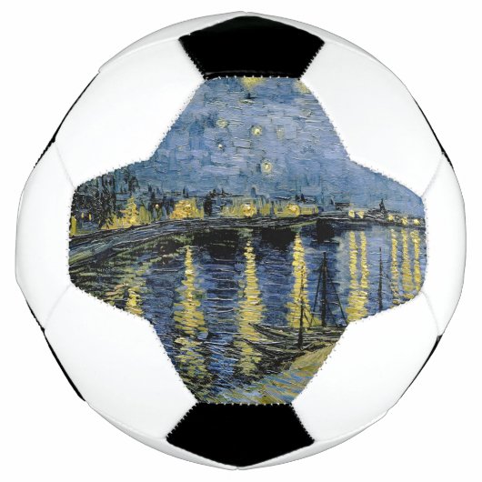 Starry Night Vincent van Gogh Fußball (Vorderseite)