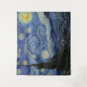 Starry Night Vincent van Gogh Gallery HD Fine Art Wandteppich (Vorderseite)