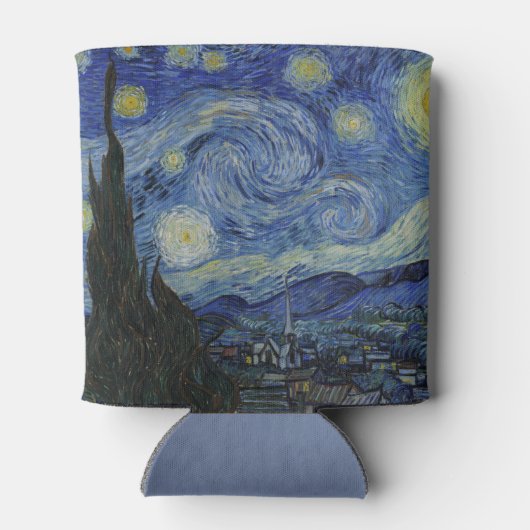 Starry Night Vincent van Gogh Gemälde Custom Dosenkühler (Rückseite)