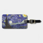 Starry Night, Vincent Van Gogh. Gepäckanhänger (Vorderseite horizontal)