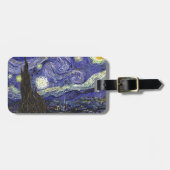 Starry Night, Vincent Van Gogh. Gepäckanhänger (Vorderseite horizontal)
