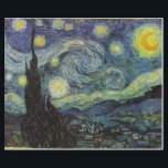 Starry Night, Vincent van Gogh-Geschenk Geschenkpapier<br><div class="desc">Starry Night,  Vincent van Gogh Geschenkpapier. Berühmte Kunst,  Impressionismus Landschaft Ölmalerei. für Geburtstag,  Feiertage,  Weihnachten,  Jahrestag,  Hochzeit,  etc.</div>