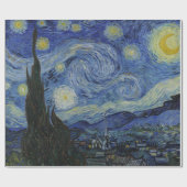 Starry Night Vincent van Gogh Geschenkpapier (Flach)
