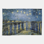 Starry Night Vincent van Gogh Geschirrtuch (Horizontal)