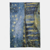 Starry Night Vincent van Gogh Geschirrtuch (Vertikal)