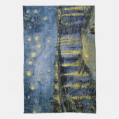 Starry Night Vincent van Gogh Geschirrtuch (Vertikal)