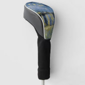 Starry Night Vincent van Gogh Golf Headcover (angewinkelt)