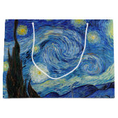 Starry Night, Vincent van Gogh große Geschenktasch Geschenktüte (Vorderseite)