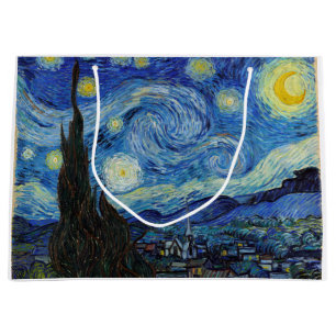 Starry Night, Vincent van Gogh Große Geschenktüte