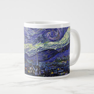 Starry Night, Vincent Van Gogh. Jumbo-Tasse