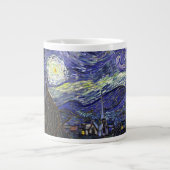 Starry Night, Vincent Van Gogh. Jumbo-Tasse (Vorderseite)