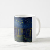 Starry Night, Vincent van Gogh Kaffeetasse (VorderseiteRechts)