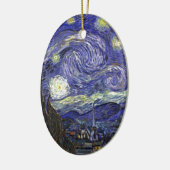 Starry Night, Vincent Van Gogh. Keramik Ornament (Links)