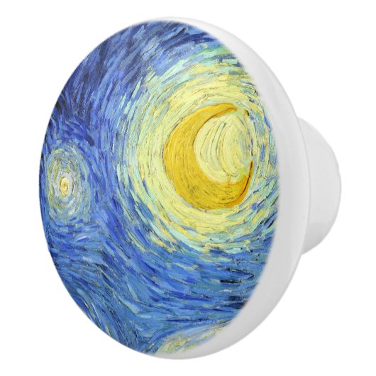 Starry Night Vincent van Gogh Keramikknauf (Rechts)