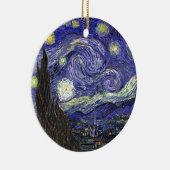 Starry Night, Vincent Van Gogh. Keramikornament (Rechts)