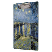Starry Night Vincent van Gogh Klemmbrett (Links)