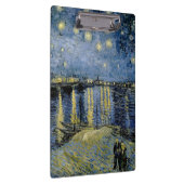 Starry Night Vincent van Gogh Klemmbrett (Rechts)