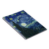 Starry Night Vincent van Gogh Kunsthandwerk Notizblock (Rechte Seite)