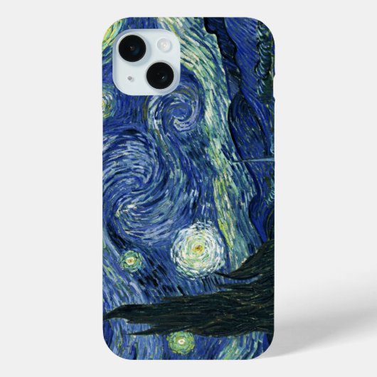 Starry Night Vincent van Gogh Kunstmalerei Case-Mate iPhone Hülle (Rückseite)