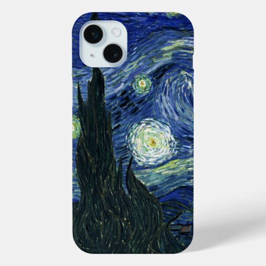 Starry Night Vincent van Gogh Kunstmalerei Case-Mate iPhone Hülle (Rückseite)