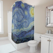 Starry Night Vincent van Gogh Kunstmalerei Duschvorhang (Beispiel)