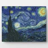 Starry Night Vincent van Gogh Kunstmalerei Fotoplatte (Vorderseite)