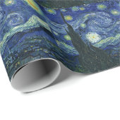 Starry Night Vincent van Gogh Kunstmalerei Geschenkpapier (Rolleneckpunkt)