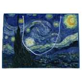 Starry Night Vincent van Gogh Kunstmalerei Große Geschenktüte (Vorderseite)