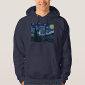 Starry Night Vincent van Gogh Kunstmalerei Hoodie (Vorderseite)