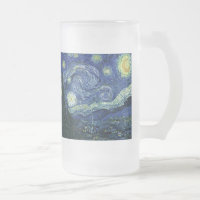 Starry Night Vincent van Gogh Kunstmalerei