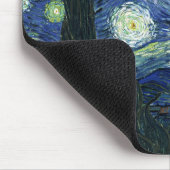 Starry Night Vincent van Gogh Kunstmalerei Mousepad (Ecke)