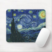 Starry Night Vincent van Gogh Kunstmalerei Mousepad (Mit Mouse)