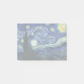 Starry Night Vincent van Gogh Kunstmalerei Post-it Klebezettel (Vorderseite)