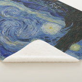 Starry Night Vincent van Gogh Kunstmalerei Sherpadecke (3/4)