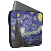 Starry Night, Vincent Van Gogh. Laptopschutzhülle (Vorne Rechts)