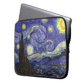 Starry Night, Vincent Van Gogh. Laptopschutzhülle (Vorderseite Links)