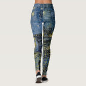 Starry Night Vincent van Gogh Leggings (Rückseite)