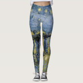 Starry Night Vincent van Gogh Leggings (Vorderseite)