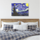 Starry Night, Vincent Van Gogh. Leinwanddruck (Insitu (Schlafzimmer))