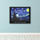 Starry Night, Vincent van Gogh Leinwanddruck (Insitu (Holzboden))