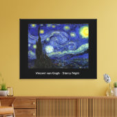 Starry Night, Vincent van Gogh Leinwanddruck (Insitu (Wohnzimmer))