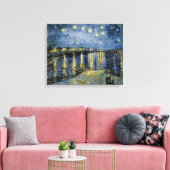 Starry Night Vincent van Gogh Leinwanddruck (Insitu (Wohnzimmer))