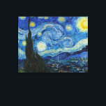 Starry Night | Vincent Van Gogh Leinwanddruck<br><div class="desc">Starry Night (1889) von dem niederländischen Künstler Vincent Van Gogh. Original Artwork ist ein Öl auf der Leinwand,  das einen kraftvollen postimpressionistischen Nachthimmel in launischen Blau- und Gelbtönen darstellt. Verwenden Sie die Entwurfstools,  um einen benutzerdefinierten Text hinzuzufügen oder das Bild zu personalisieren.</div>