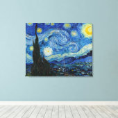 Starry Night | Vincent Van Gogh Leinwanddruck (Insitu (Holzboden))