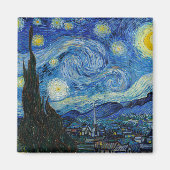 Starry Night | Vincent Van Gogh Magnet (Vorne)