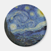 Starry Night Vincent van Gogh Magnet (Vorne)
