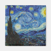 Starry Night, Vincent van Gogh Magnet (Vorne)